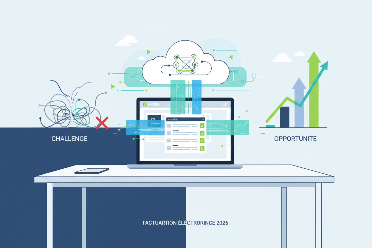 La facturation électronique en 2026 : Guide de survie et opportunités pour les marchands Shopify